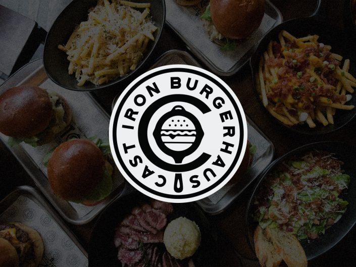 Cast Iron Burgerhaus – Burger Restaurant Branding